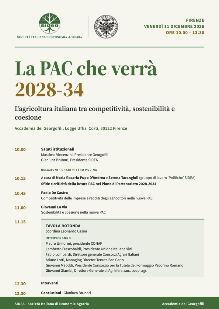 LA PAC CHE VERRÀ 2028-34
